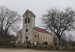 Hörröds kyrka i april 2018