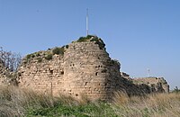 La fortezza di Kafr Lam vista da sud-est