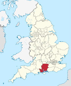 Hampshire – Localizzazione