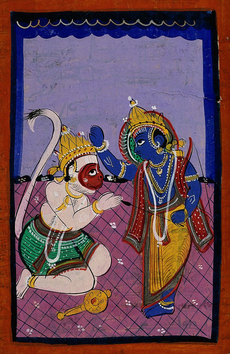 Hanuman Drawing by Biswajit Das | Saatchi Art