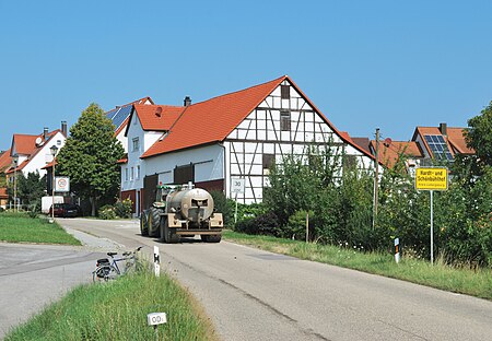 Hardt Schönbühlhof Ortseingang