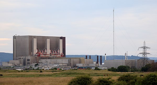 Hartlepool nuclear power station Viewed from the north in July 2022
