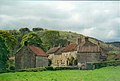 Vue du bas du village de Hawnby en 2003