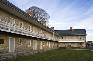 <span class="mw-page-title-main">Hessian Barracks</span> Historic barracks building in Frederick, Maryland