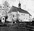 Kostel svaté Anny na počátku 20. století