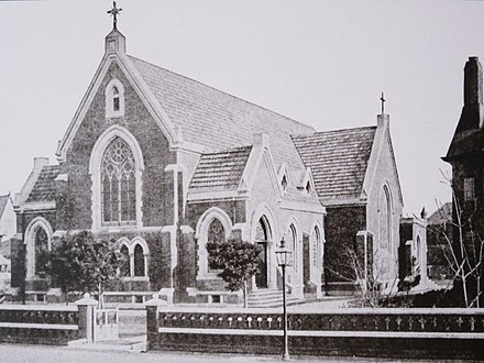 Holy Trinity Cathedral, Tsukiji, temporary home for the college after the 1894 earthquake