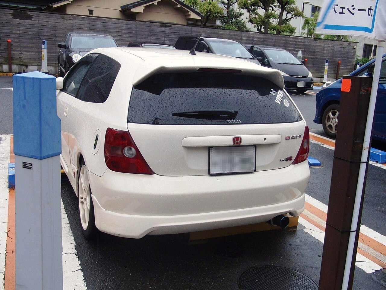 Image of Honda CIVIC TYPE R (EP3) rear