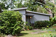 House on Kensington Drive in Savannah, Georgia, U.S. Part of the Kensington Park-Groveland Historic District on the National Register of Historic Places This is an image of a place or building that is listed on the National Register of Historic Places in the United States of America. Its reference number is 1400533.