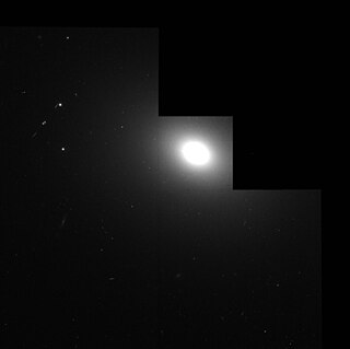 IC 1459 Elliptical galaxy in the constellation of Grus