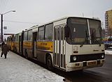 Usado Ikarus 280 mod.  02 de Alemania Oriental en Yaroslavl, 2006