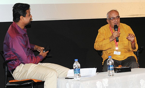 Srinivasa Rao (right) at IFFI 2015