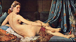 Grande Odalisque by Jean Auguste Dominique Ingres (...).