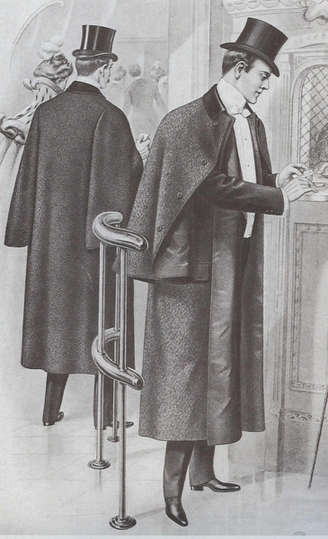 Пальто 19 века