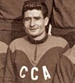 Ion Voinescu, former goalkeeper of Steaua in the 1950s