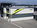 El motor home de Brawn GP, donde se atiende a los patrocinadores