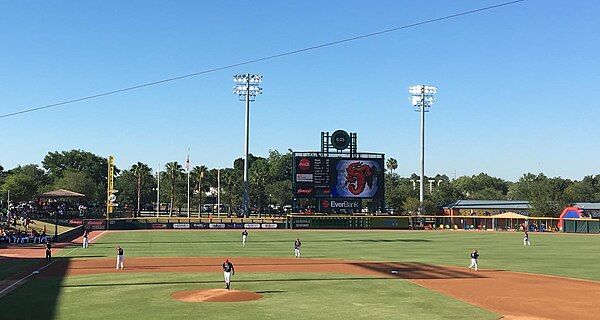 The Jumbo Shrimp have played at 121 Financial Ballpark since 2003.