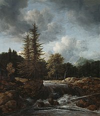 Jacob van Ruisdael - Landschap met waterval (Baltimore Museum of Art).jpg