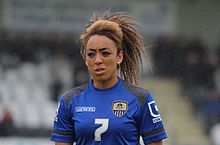 Playing for Notts County in July 2015 Jess Clarke (19866862898).jpg