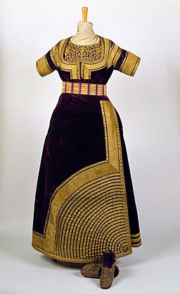 Jewish Wedding Dress (Keswa El Kebira), Tétouan, Morocco, late 19th century