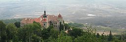 Jezeri Chateau and Czechoslovak Army Mine