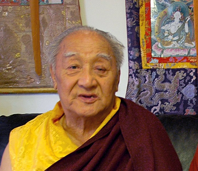 File:Jigdal Dagchen Sakya Rinpoche, in Tibetan འཇིགས་བྲལ་བདག་ཆེན་ས་སྐྱ་རིན་པོ་ཆེ།, born November 2, 1929, died April 29, 2016.jpg