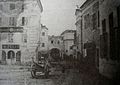 Jihlavská brána na historické fotografii