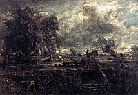 John Constable - Skica pro skákajícího koně - WGA5196.jpg