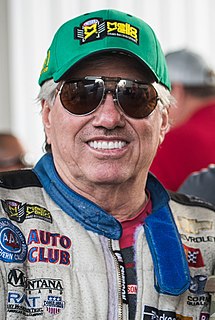 John Force American NHRA drag racer