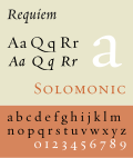 Thumbnail for Requiem (typeface)