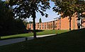 * Nomination Melton Hall. Mattbuck 09:15, 1 February 2015 (UTC) * Decline Poor picture composition. The dark shadow area is too large and the tree trunks deny look at the building. In addition, the building is arbitrarily cut off, but the bushes to the left in the picture unnecessarily large. --Steindy 00:49, 2 February 2015 (UTC)