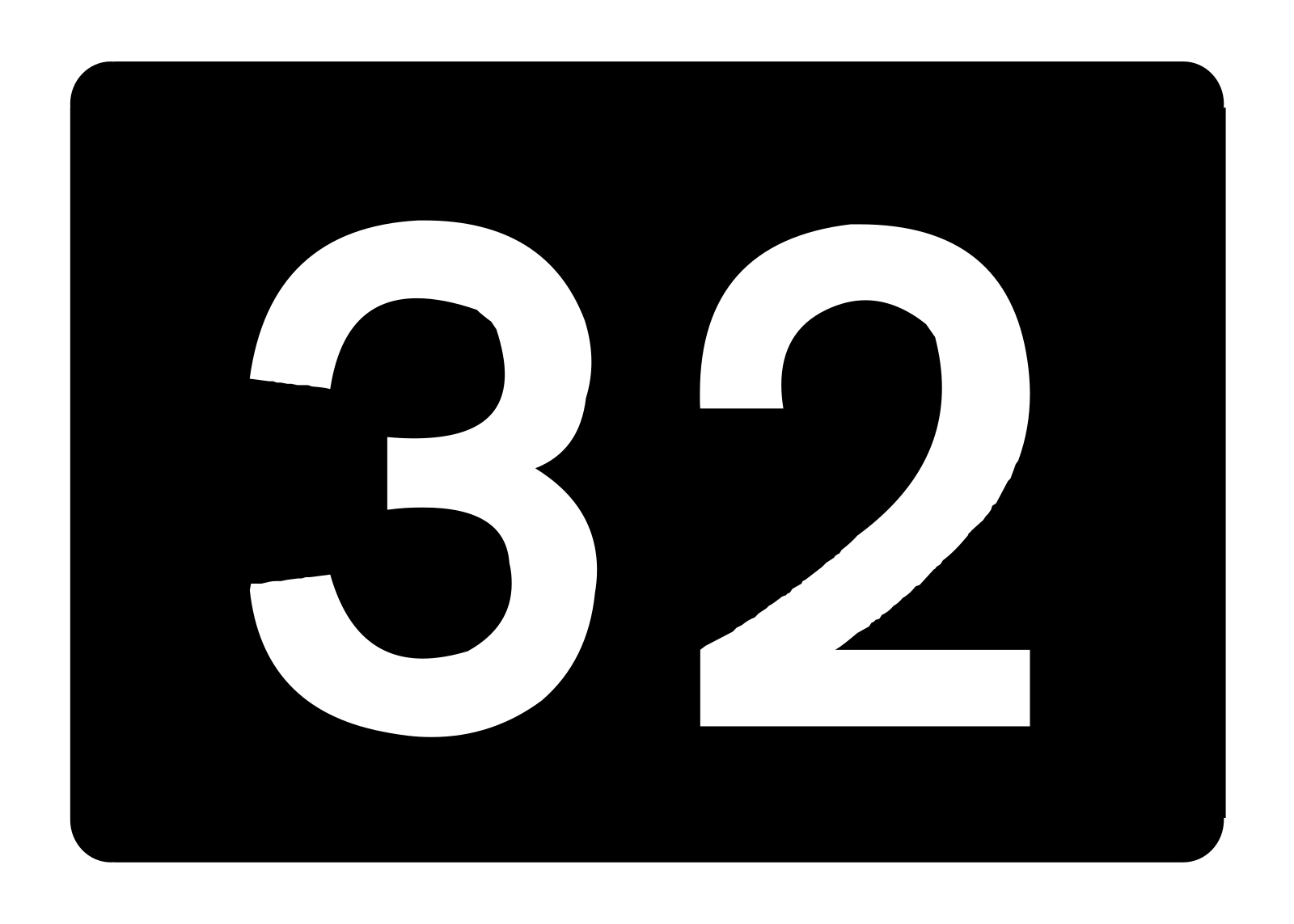 33 какая. Цифра 32. Цифра 32 трафарет. Цифра 32 на черном фоне. 32 (Число).