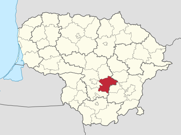 Kaisiadorys in Lithuania.svg