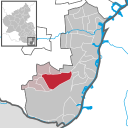 Läget för Kandel i Landkreis Germersheim