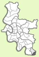 Location in the city area