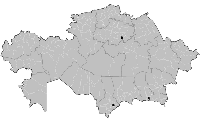 Districts of Kazakhstan
