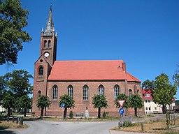 Marienwerders bykyrka, uppförd 1855 i nygotik.