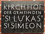 Kirchhof Sankt Simeon und Sankt Lukas