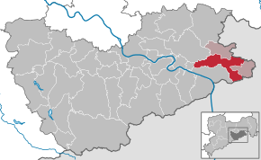 Kart over Kirnitzschtal