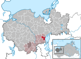Lübstorf – Mappa