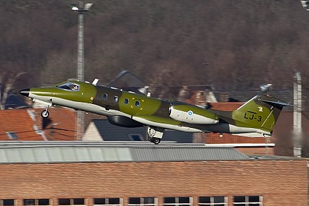 Finnish Air Force Learjet 35AS.
