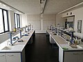 Laboratorio chimico di un liceo