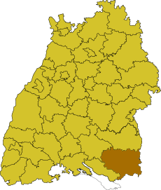Lage Landkreis Ravensburg in BW.svg