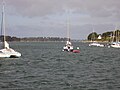 Bateaux près du port de Larmor-Baden.