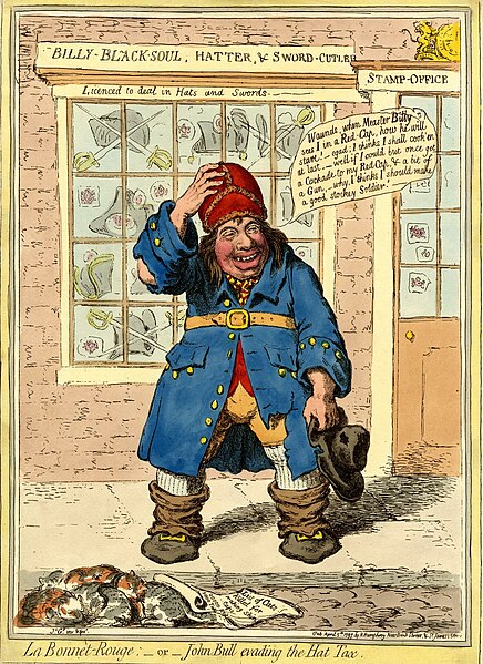 File:Le Bonnet-Rouge;-or-John Bull evading the hat tax. (BM 1868,0808.6617).jpg