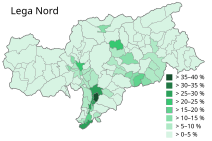 Elezioni statali Lega Nord Alto Adige 2018