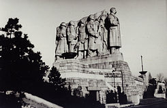 Gigantic monument to Stalin in Prague - Letná (1955-1962)