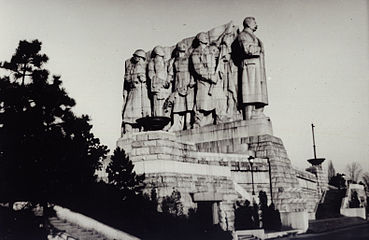 Otakar Švec, Josif Stalinin muistomerkki Letnássa, Prahassa, 1955-1962.