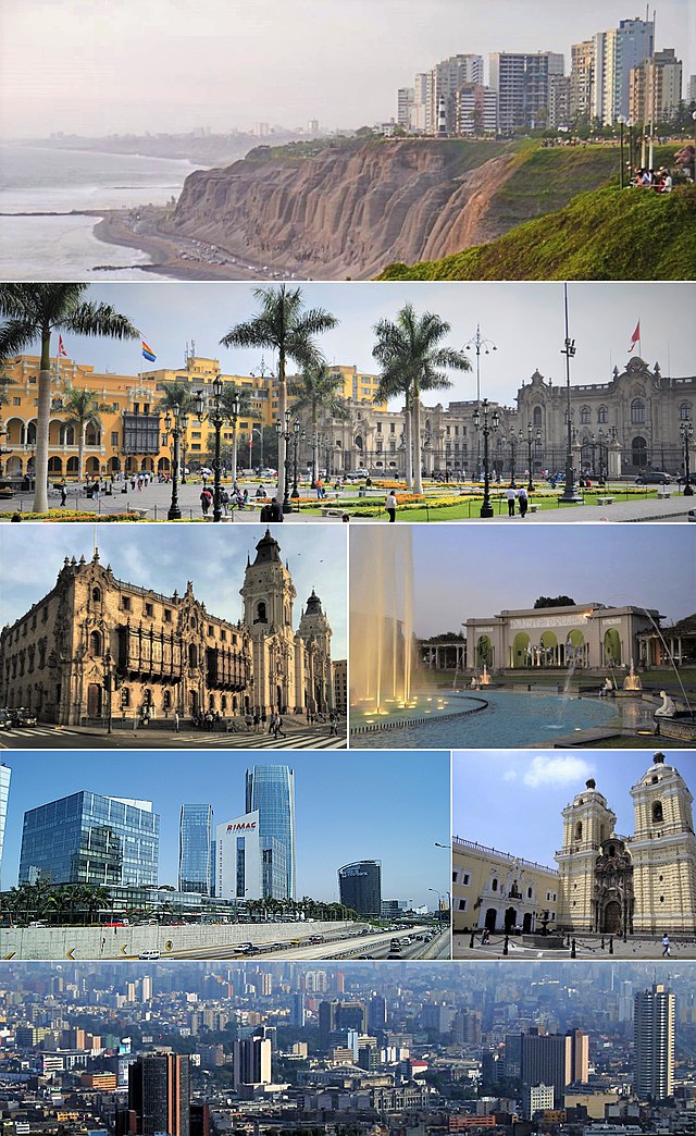 Varias vistas de Lima