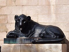 The lion has been the symbol of the city for centuries and is represented throughout the city.