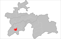 Location of Vakhsh District in Tajikistan.png